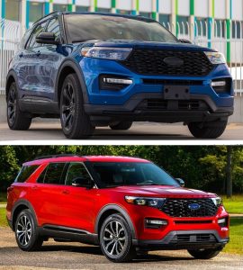 All new Ford Explorer ST-Line Up at Bill Brown Ford in Livonia MI